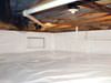 Crawl space moisture barriers installed in Duluth, Superior, Bemidji
