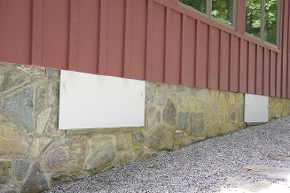 Airtight crawl space doors in Chisholm