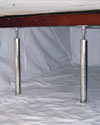 a crawl space repaired with crawl space jack posts and a crawl space liner for a home in Two Harbors