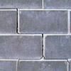 A diagonal stair-step crack found along a foundation wall in a Spooner home
