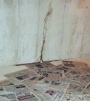 Basement Floor Wall Repair Leaking S In Leaking Wall