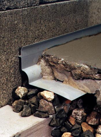below foundation slab drain system for installing a French drain in Deer River
