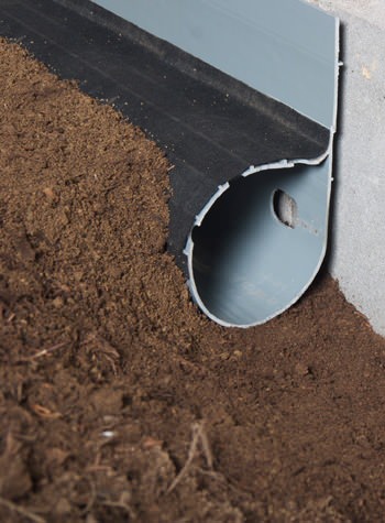 crawl space drain system installed in Deer River