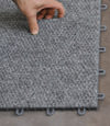 Interlocking carpeted floor tiles available in Hibbing, Minnesota and Wisconsin