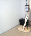 basement wall product and vapor barrier for Bemidji wet basements