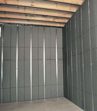 Thermal insulation panels for basement finishing in Bemidji, Minnesota and Wisconsin