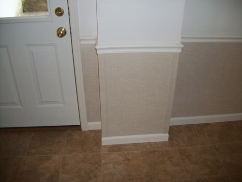 a bright white washable basement wall covering that does not adhere to the walls and resists mold & rot for Spooner homeowners