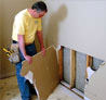 drywall repair installed in Hinckley